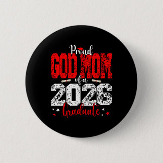 Macaron Rond 5 Cm Maman spirituelle fière de la promotion 2026 d'un 