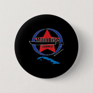Macaron Rond 5 Cm Mambi Army Cubano Machete Cuba Libre Cuban War Ind
