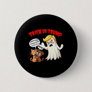 Macaron Rond 5 Cm Manger Les Chiens Trick Or Trump Drôle Trump 2024