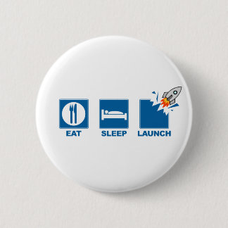 Macaron Rond 5 Cm Mangez le lancement de sommeil