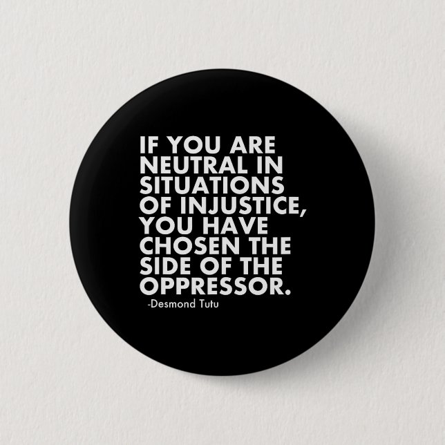 Macaron Rond 5 Cm Manifestation de Trump (Devant)