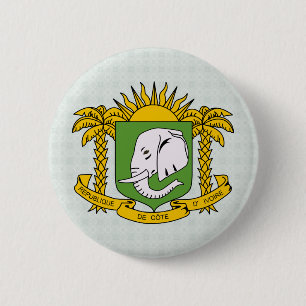 Macaron Rond 5 Cm Manteau de Cote Divoire de détail de bras