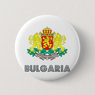 Macaron Rond 5 Cm Manteau de la Bulgarie des bras