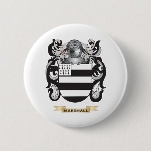 Macaron Rond 5 Cm Manteau de Marshall des bras (crête de famille)