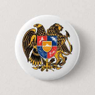 Macaron Rond 5 Cm Manteau des bras arménien