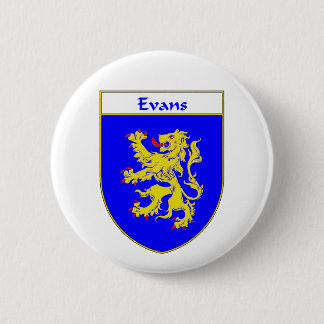 Macaron Rond 5 Cm Manteau d'Evans des bras/de crête de famille (Pays