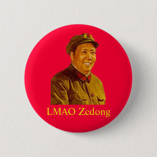 Macaron Rond 5 Cm mao, LMAO Zedong