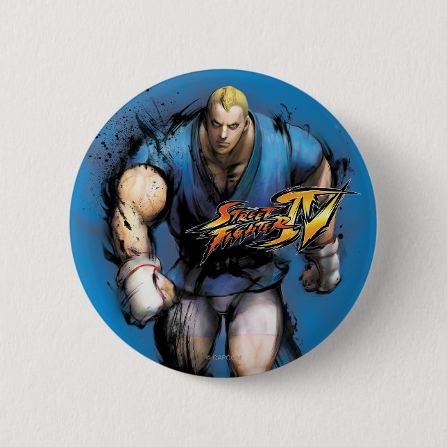 Macaron Rond 5 Cm Marche d'Abel (Devant)