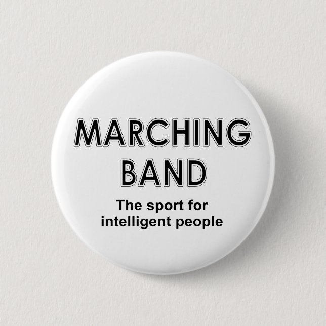Macaron Rond 5 Cm Marching Band Sport (Devant)