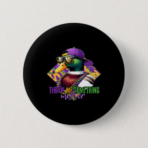 Macaron Rond 5 Cm Mardi Gras Canard Mardi Gras Chasse Au Canard Pour
