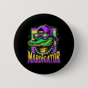Macaron Rond 5 Cm Mardigator Carnaval Alligator Costume Enfants Garç