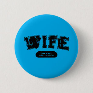 Macaron Rond 5 Cm Mariage Enterrement de Vie de Garçon Femme et Mari