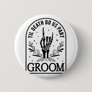 Macaron Rond 5 Cm Mariage Fiançailles de la mariée Groom Halloween C