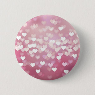 Macaron Rond 5 Cm Mariage Love Vector Coeurs Arrière - plans rose b