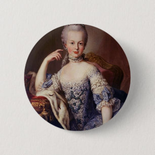 Macaron Rond 5 Cm Marie Antoinette