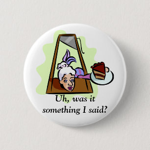 Macaron Rond 5 Cm Marie Antoinette à la Guillotine