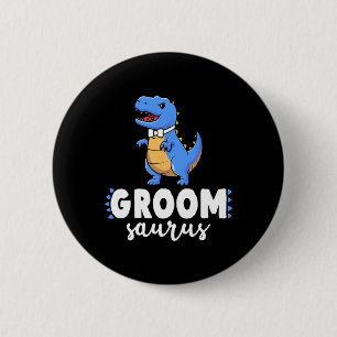 Macaron Rond 5 Cm Marié Saurus Dinosaure Fiançailles Mariage Couples