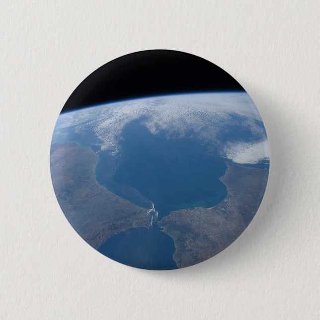 Macaron Rond 5 Cm Maroc Et Espagne. (Devant)