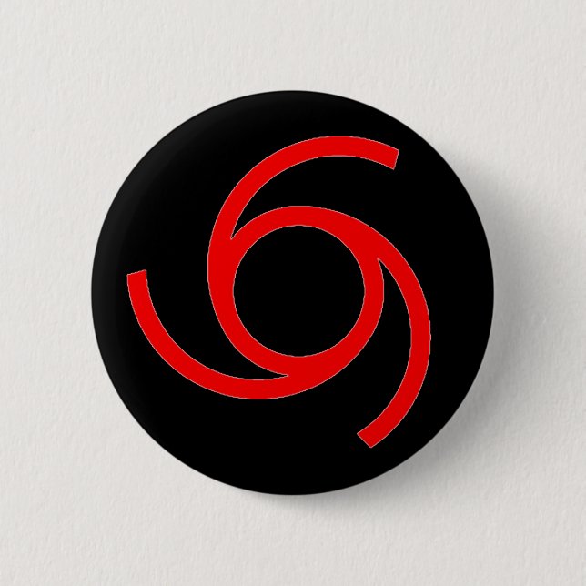 MACARON ROND 5 CM MARQUE DU DIABLE (Devant)