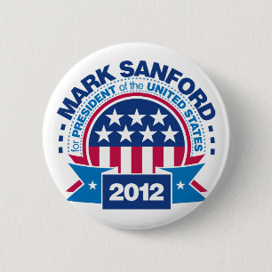Macaron Rond 5 Cm Marquez Sanford pour le président 2012