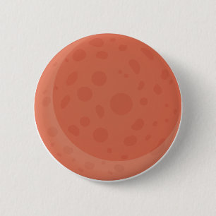 Macaron Rond 5 Cm Mars