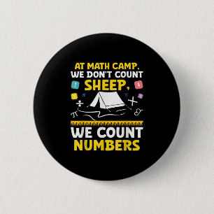 Macaron Rond 5 Cm Math Camp Math Camper Mathematician Camping Mathem