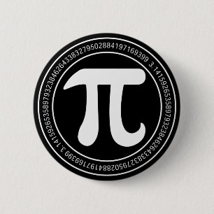 Macaron Rond 5 Cm Maths de la journée Pi
