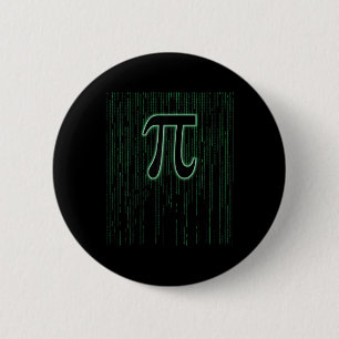 Macaron Rond 5 Cm Matrice Inspiré Pi Jour 3.14 Numéro Pi Symbole Mat