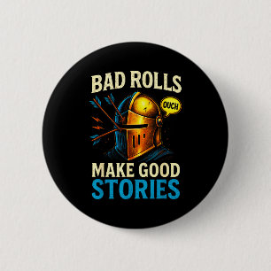 Macaron Rond 5 Cm Mauvais Jets Font De Belles Histoires - Amusement