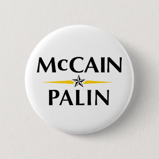 MACARON ROND 5 CM MCCAIN PALIN 2008