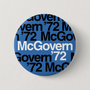 Macaron Rond 5 Cm McGovern de 'bouton 72 campagnes