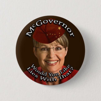 Macaron Rond 5 Cm McGovernor Sarah Palin