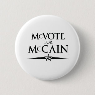 MACARON ROND 5 CM MCVOTE POUR MCCAIN