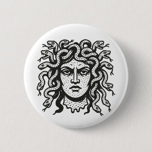 Macaron Rond 5 Cm Medusa