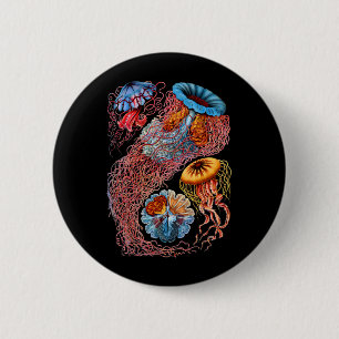 Macaron Rond 5 Cm Méduses