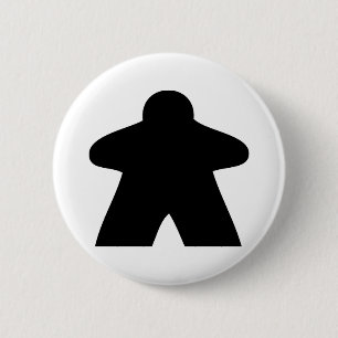 Macaron Rond 5 Cm Meeple Button