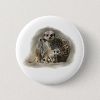 Macaron Rond 5 Cm meerkats