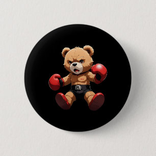 Macaron Rond 5 Cm Meilleur art de boxe pour enfants hommes femmes ga