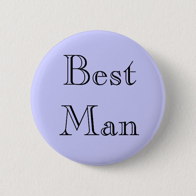 Macaron Rond 5 Cm Meilleur homme (Devant)
