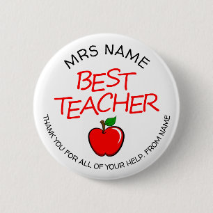 Macaron Rond 5 Cm Meilleur insigne personnalisable de bouton de