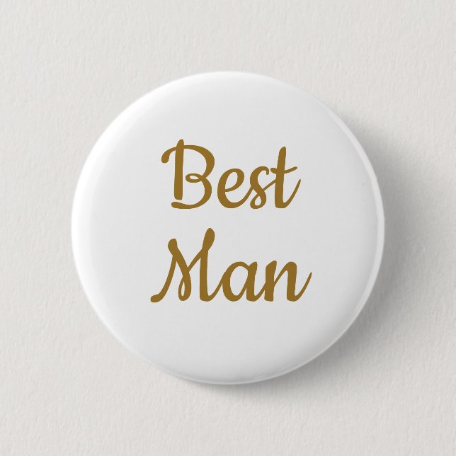 Macaron Rond 5 Cm Meilleur mariage (Devant)