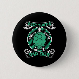 Macaron Rond 5 Cm Meilleure tortue papa jamais Alligator Snapping Am