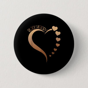Macaron Rond 5 Cm Melanin Coeur Noir Histoire Mois Fier Noir Afri