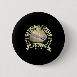 Macaron Rond 5 Cm Mème de poisson Sacabambass drôle Les horreurs per