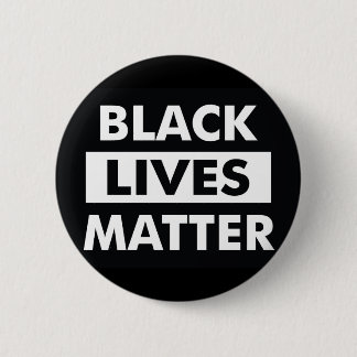 Macaron Rond 5 Cm Merch Black Lives Match