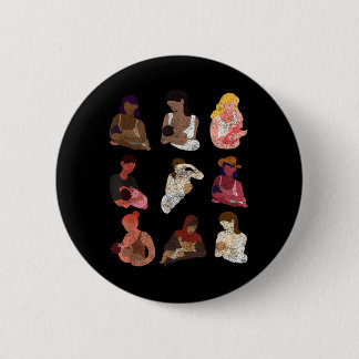 Macaron Rond 5 Cm Merci pour la conseillère d'allaitement maternel L