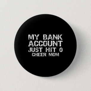 Macaron Rond 5 Cm Mère Cheerleader Mon Compte Nk Vient De Tomber À 0