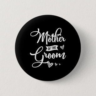 Macaron Rond 5 Cm Mère De La Groom Conception Pour Un Mariage Marié