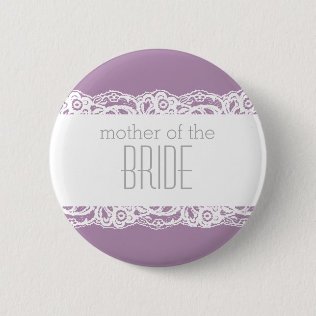 Macaron Rond 5 Cm Mère du Bouton Mariée-Choisissez votre propre coul (Devant)