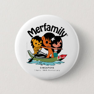 Macaron Rond 5 Cm MERFAMILY® Singapour "Titanic Keepsaké"
